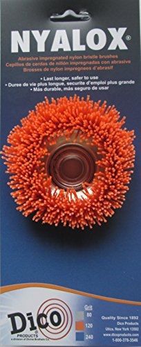 Dico products 541-721-358 3&#034; diameter power brush, orange for sale