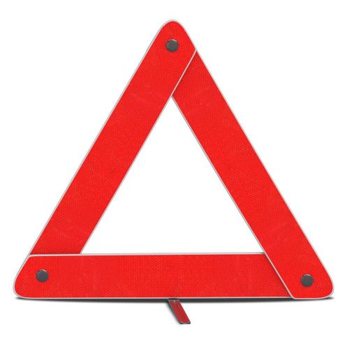 mAuto Emergency Warning Triangle Foldable Reflective Safety Sign Roadside Haz...