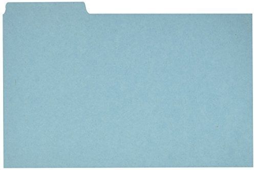 Esselte Pressboard Index Card Guides, Blank, 1/3 Cut, 8 x 5 Inches, 100 per Box,