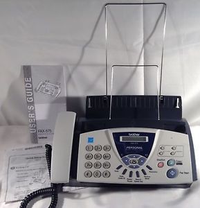 Brother Fax Machine FAX-575. Excellent Condition. Used 3 Times! Free Shipping!