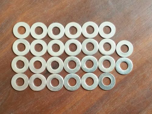 6mm Flat Washers Stainless Steel Qty 25 pcs