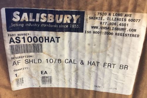 Honeywell AS1000HAT W H Salisbury Hard Cap with Ratchet Suspension, Chin Guard