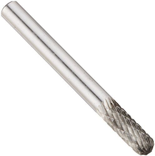 Drill America DUL Series Solid Carbide Bur, Double Cut, SC1 Cylindrical - Radius