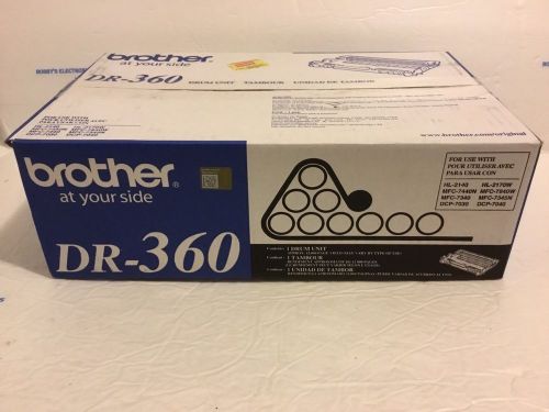 New Genuine OEM Brother Fax Drum Unit DR-360 DR360 FREE N FAST SHIPPING