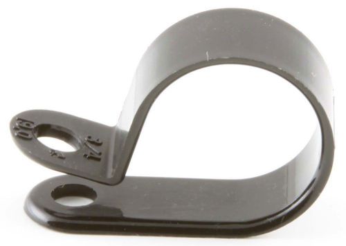 5/8&#034; black nylon cable clamps - (pack of 50) for sale