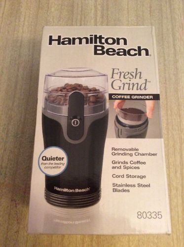 Hamilton Beach Fresh Grind Coffee Grinder New