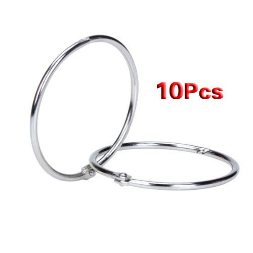 10x hinged rings for scrapbooks albums - 58mm ad for sale