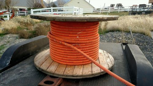 Eastern wire and conduit 1 1/4 orange flexible raceway with pull rope 850 for sale