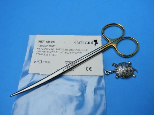 Integra® JARIT-METZENBAUM-Lahey Scissors 5-3/4&#034; BL/BL(CVD)Carb Edge,Ref#101-251.