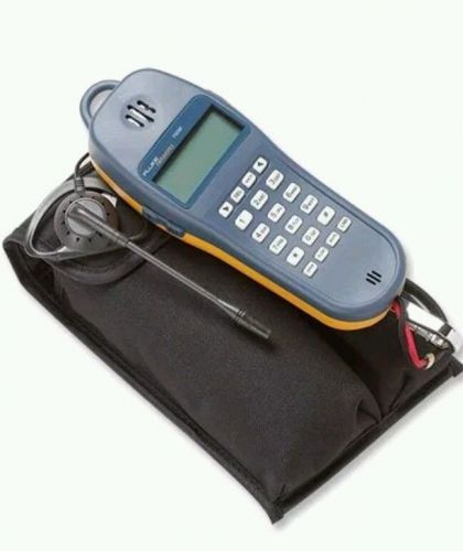 Fluke Networks 25501109 TS25D Telephone Test Set with Angled Bed-of-Nails Clips,