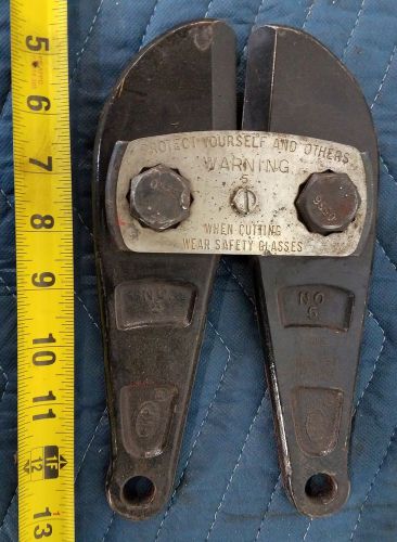 H.k.porter 5 wire cutter head for h.k.p. bolt cutter usa hkp #5 for sale