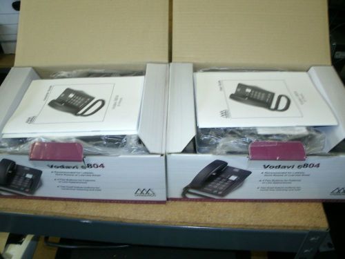 lot of 2 vodavi 6804 voip phone