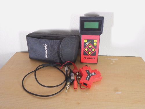 HARRIS TS1000 HANDHELD DSL ADSL TEST SET *LCD SCREEN ISSUE* OTHERWISE WORKING