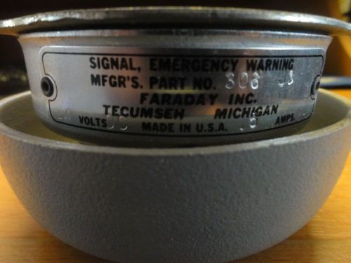 emergency warning signal bell