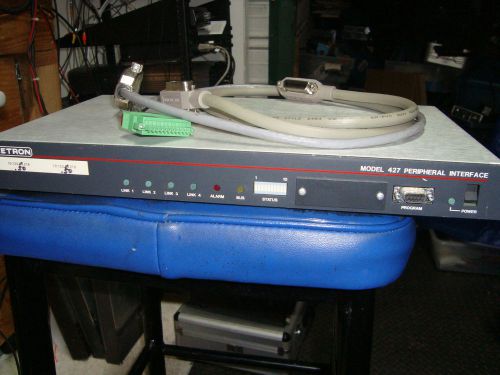 ZETRON CONTROLER PERIPHERAL INTERFACE MODEL 427