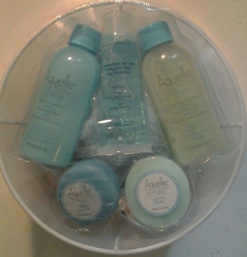 AQUELLE MARINE HAIR THERAPY SYSTEM GIFT SET New Sealed Soap Shampoo Hair Product