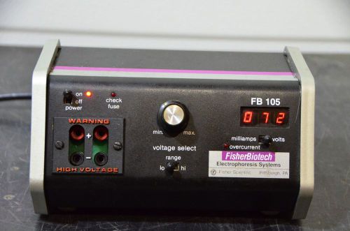 Fisher Biotech FB 105 Electrophoresis Power Supply