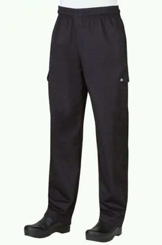 Chef Works Cargo Pants Black Size Medium