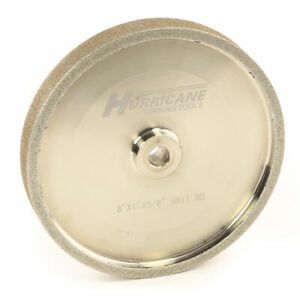 CBN Grinding Wheel, 8&#034;x1&#034;x.625&#034;, 80 grit, Hurricane WoodturningTools