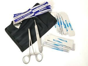 Dermaplaning Cleaning Kit - Disposable Scalpel Blades #22, 10 and 11 with Handle