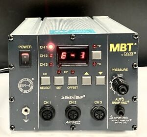 PACE MBT Soldering Desoldering Station SensaTemp 7008-0210-01 PPS 85A 115V