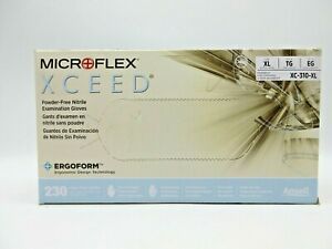 Ansell XC-310-XL Microflex XCEED Powder-Free Nitrile Exam Gloves XL PC 230