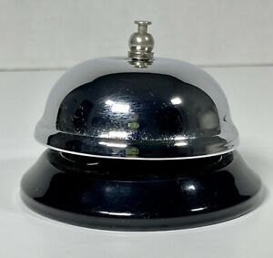 HOTEL KITCHEN COUNTER BELL Reception Desk Bar Call Ring Concierge Crate &amp; Barrel