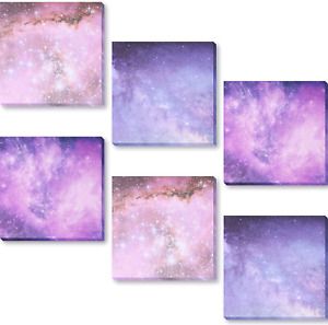 6 Pads Sticky Notes Planet Self-Stick Self-Adhesive Memo Note Pads for Office Pu