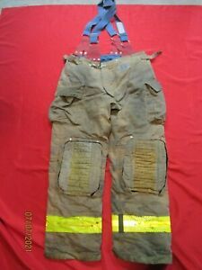 MFG 2013 Morning Pride 38 X 35 Fire Fighter Turnout PANTS  BUNKER GEAR RESCUE