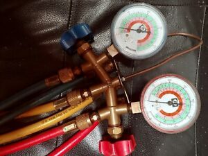 JB – 2 Valve refrigerant Manifold Gages # R 404A