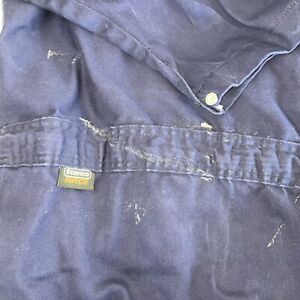 STANCO INDURA HRC2 WESTEX 5XL BLUE OVERALLS FRI681NB 62-64
