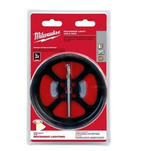 6-3/8 in. Carbide Recessed Light Hole Saw With Pilot Bit