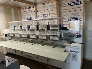 used commercial embroidery machine