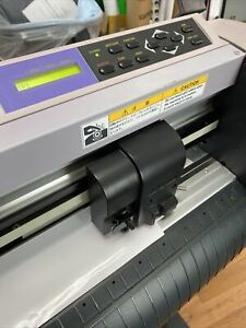 Mimaki CG-75FX Vinyl Cutter Plotter w/ Mark Detection Eye, Roller Rack &amp; Stand!