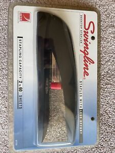 NEW! Swingline High-Capacity Desktop Stapler, 2-60-Sheets Capacity, Black #77701