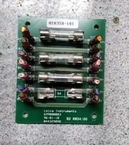 Leica CM3050 S Cryostat Fuse Board Part # 14044329098