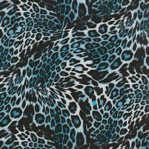 GET OFFER 19x79&#034; Water Transfer Print Film Hydrographic Dip BLUE LEOPARD ANIMAL