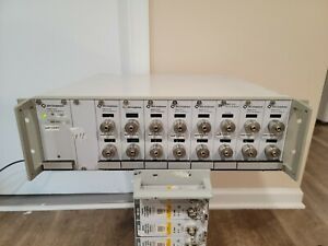 JDSU OWB10002 Optical WorkBench Mainframe JDS Uniphase with mod. 8 pcs. SWS15107