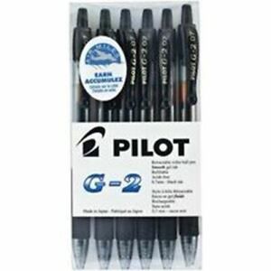 Pilot G2 Retractable Roller Pen - PILG27B6