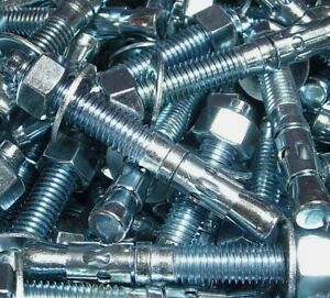 Concrete Wedge Anchor  Wedge Anchors Includes  Nuts &amp; Washers 1/4&#034; x 2 1/4&#034;