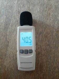 Digital Sound Decibel Meter Pressure Noise Level Tester Measurement 30~130dB LCD