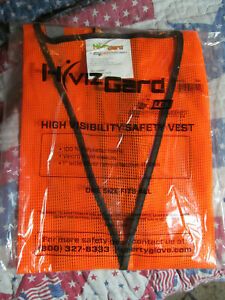 HIGH VISIBILITY SAFETY VEST /HIVIZ GARD PPE OSHA 1 SIZE FITS ALL!!