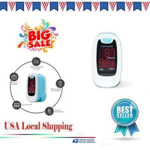 CMS50M SpO2 Monitor FDA Pulse Oximeter Finger Blood Oxygen Sensor  Heart Rate