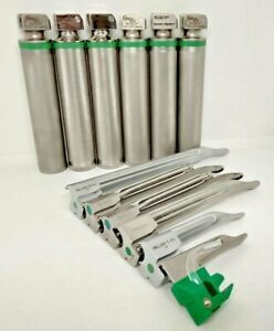 Rusch Laryngoscope Handles and Miller Blades from Rusch, Propper, and Greenline