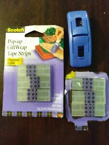 Scotch Pop Up Tape Wrist Dispenser + 6 Satin Strips