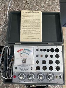Accurate Instrument Co. Tube Tester Model 257 Vintage Testing Diagnostic Unit