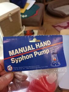 Universal Car Manual Hand Siphon Pump Hose Gas Oil Liquid Syphon Transfer Pump