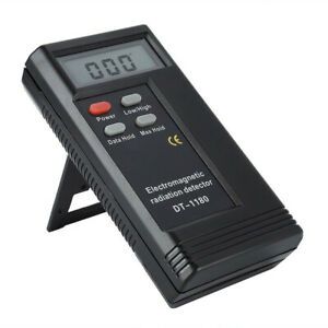 Portable Digital Electromagnetic Radiation Detector Tester For Home Electronics