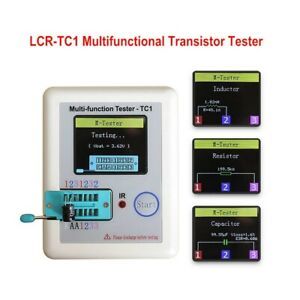 Multifunctional Transistor Tester Resistor Triode LCR Colorful Display Backlight
