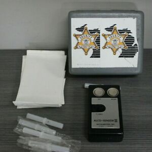Police Alco-Sensor III Intoximeter Breathalyzer PBT W/ 5 Tubes Lot A Macomb MI